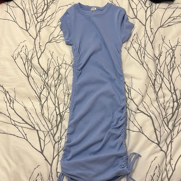 Reina Ruched T-Shirt Dress - Picture 1 of 2